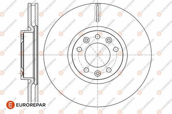 EUROREPAR 1642760480 - Disque de frein cwaw.fr