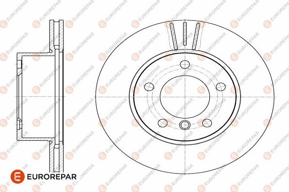 EUROREPAR 1642760580 - Disque de frein cwaw.fr