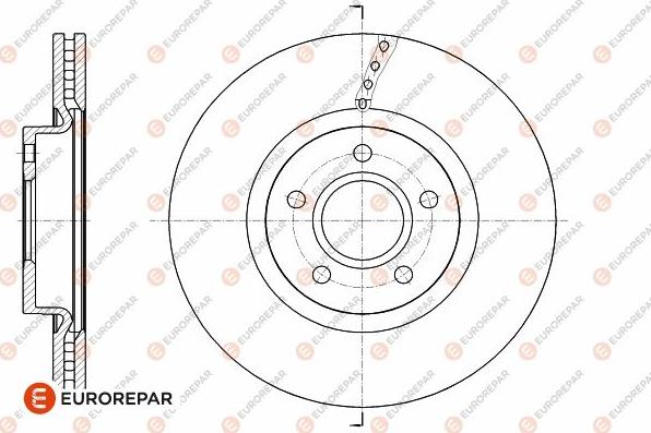 EUROREPAR 1642763380 - Disque de frein cwaw.fr