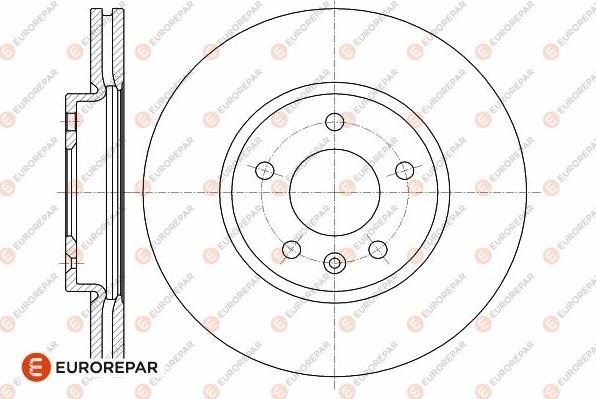 EUROREPAR 1642762580 - Disque de frein cwaw.fr