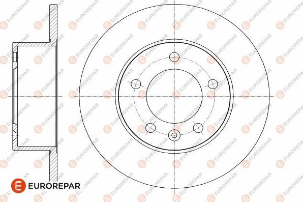 EUROREPAR 1642767380 - Disque de frein cwaw.fr