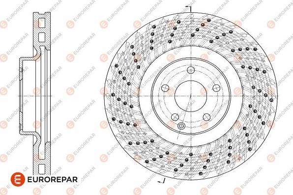 EUROREPAR 1642780480 - Disque de frein cwaw.fr