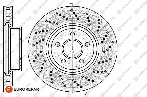 EUROREPAR 1642780380 - Disque de frein cwaw.fr