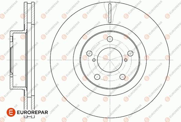 EUROREPAR 1642781580 - Disque de frein cwaw.fr