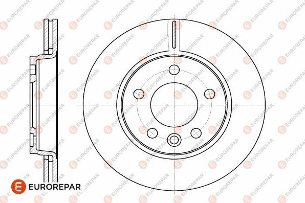 EUROREPAR 1642776980 - Disque de frein cwaw.fr