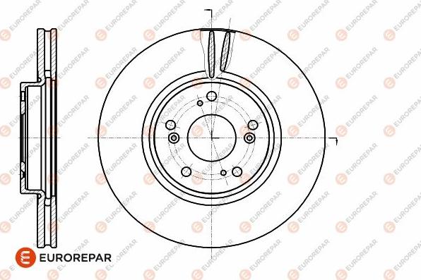 EUROREPAR 1642773180 - Disque de frein cwaw.fr