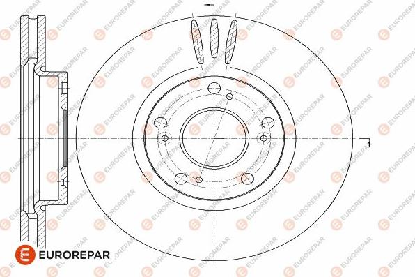 EUROREPAR 1642773280 - Disque de frein cwaw.fr