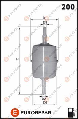 EUROREPAR 1667443480 - Filtre à carburant cwaw.fr