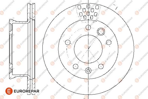 EUROREPAR 1667859480 - Disque de frein cwaw.fr