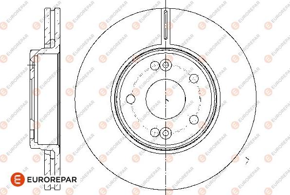 EUROREPAR 1667859080 - Disque de frein cwaw.fr