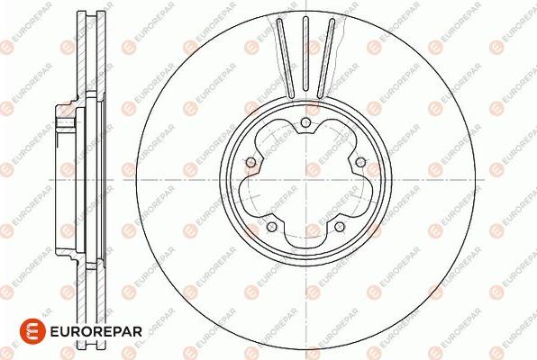 EUROREPAR 1667854080 - Disque de frein cwaw.fr