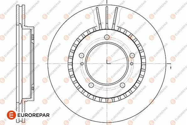 EUROREPAR 1667850480 - Disque de frein cwaw.fr