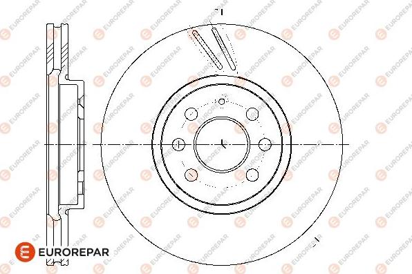 EUROREPAR 1667850780 - Disque de frein cwaw.fr