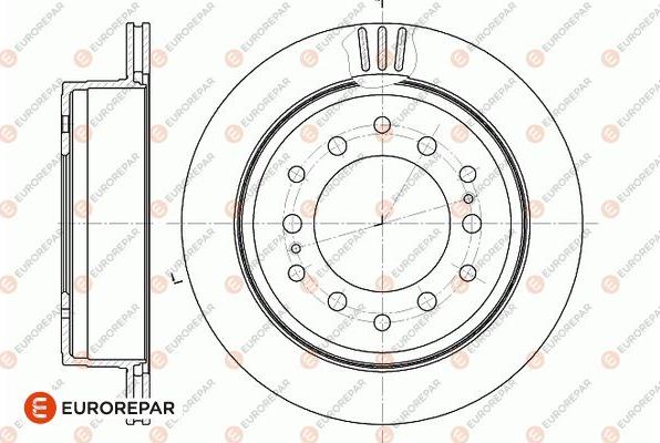 EUROREPAR 1667852880 - Disque de frein cwaw.fr