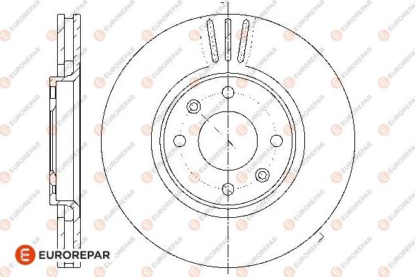 EUROREPAR 1667857480 - Disque de frein cwaw.fr