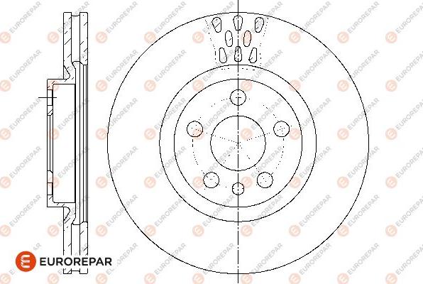 EUROREPAR 1667857580 - Disque de frein cwaw.fr