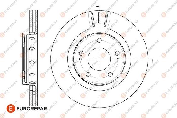 EUROREPAR 1667857680 - Disque de frein cwaw.fr