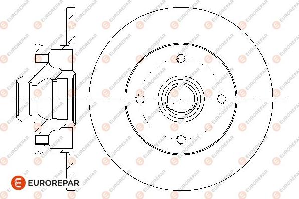 EUROREPAR 1667857880 - Disque de frein cwaw.fr