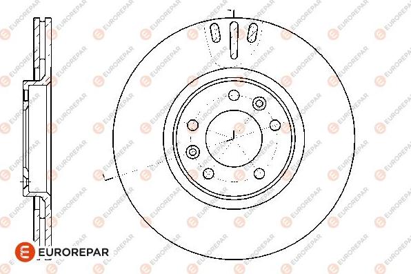 EUROREPAR 1667857380 - Disque de frein cwaw.fr