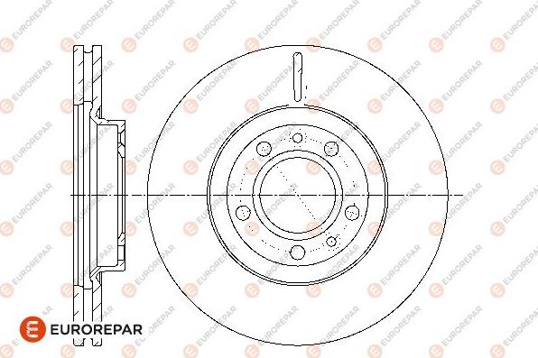 EUROREPAR 1667857280 - Disque de frein cwaw.fr