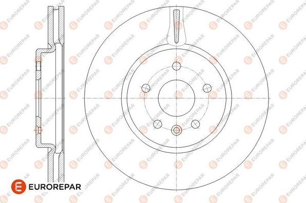 EUROREPAR 1667864080 - Disque de frein cwaw.fr