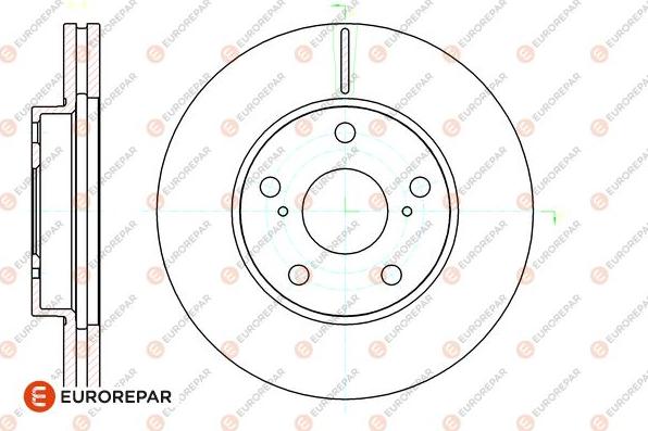 EUROREPAR 1667861380 - Disque de frein cwaw.fr