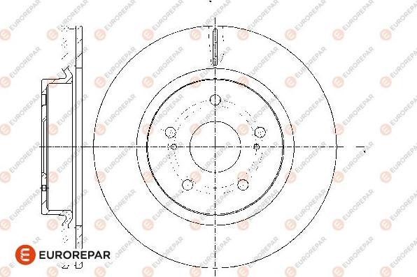 EUROREPAR 1667861280 - Disque de frein cwaw.fr