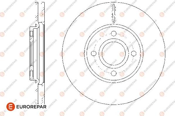 EUROREPAR 1667868780 - Disque de frein cwaw.fr