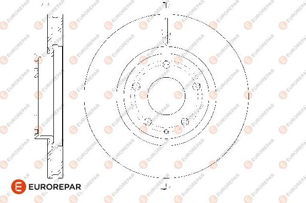 EUROREPAR 1667863680 - Disque de frein cwaw.fr