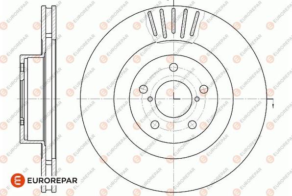 EUROREPAR 1667862480 - Disque de frein cwaw.fr