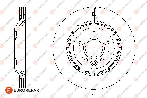 EUROREPAR 1667862380 - Disque de frein cwaw.fr