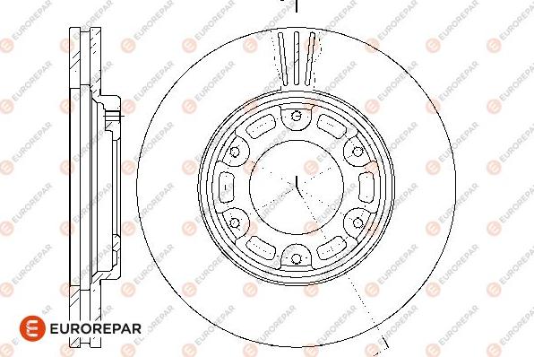 EUROREPAR 1667867480 - Disque de frein cwaw.fr