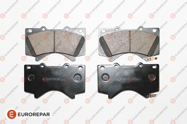 EUROREPAR 1667814680 - Kit de plaquettes de frein, frein à disque cwaw.fr