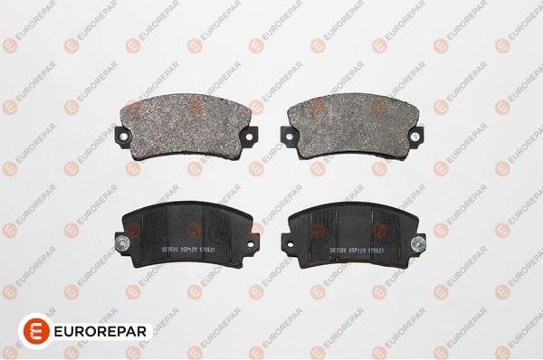 EUROREPAR 1667814080 - Kit de plaquettes de frein, frein à disque cwaw.fr