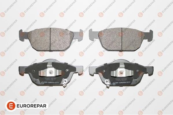 EUROREPAR 1667814880 - Kit de plaquettes de frein, frein à disque cwaw.fr