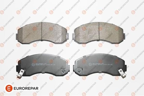 EUROREPAR 1667815080 - Kit de plaquettes de frein, frein à disque cwaw.fr