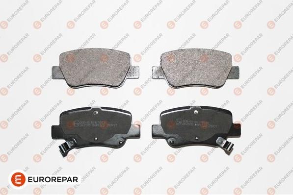 EUROREPAR 1667811880 - Kit de plaquettes de frein, frein à disque cwaw.fr