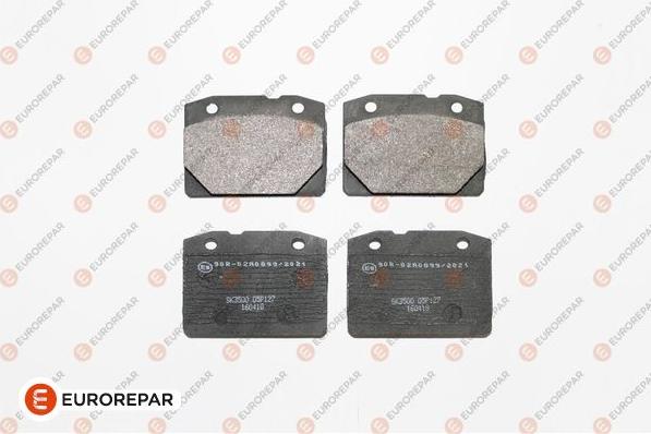 EUROREPAR 1667813380 - Kit de plaquettes de frein, frein à disque cwaw.fr