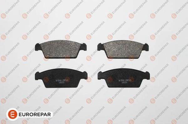 EUROREPAR 1667813780 - Kit de plaquettes de frein, frein à disque cwaw.fr