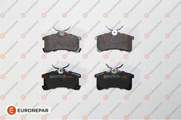 EUROREPAR 1667812780 - Kit de plaquettes de frein, frein à disque cwaw.fr