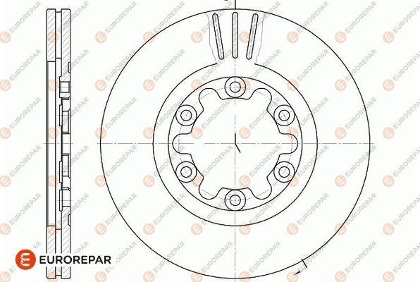 EUROREPAR 1667870180 - Disque de frein cwaw.fr