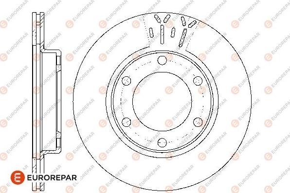 EUROREPAR 1667870280 - Disque de frein cwaw.fr