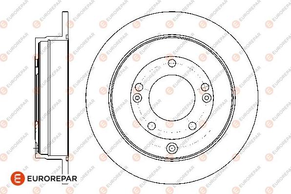 EUROREPAR 1667871880 - Disque de frein cwaw.fr