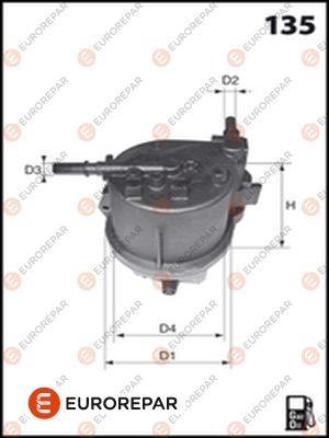 EUROREPAR 1611658680 - Filtre à carburant cwaw.fr