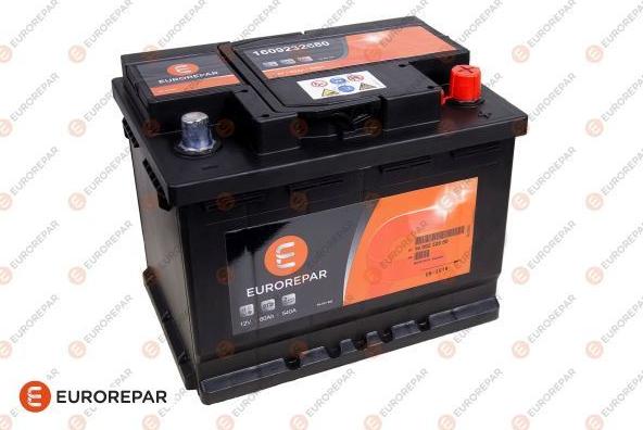 EUROREPAR 1609232680 - Batterie de démarrage cwaw.fr