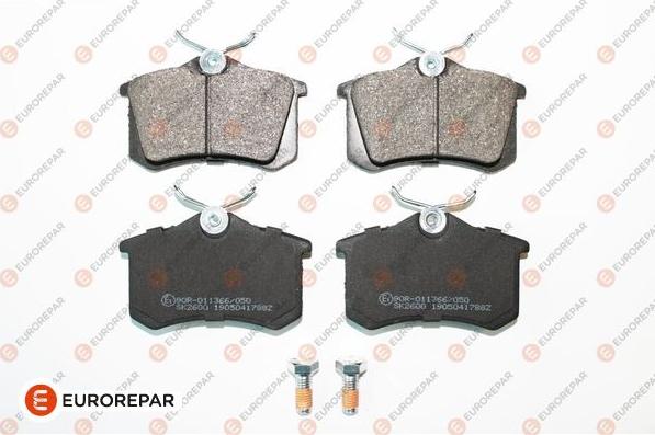 EUROREPAR 1619790680 - Kit de plaquettes de frein, frein à disque cwaw.fr