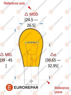 EUROREPAR 1616430980 - Ampoule, feu clignotant cwaw.fr