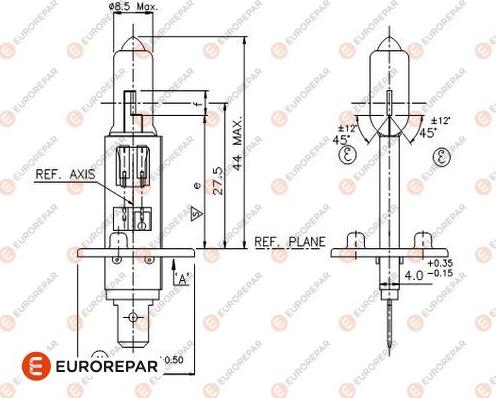 EUROREPAR 1616430880 - Ampoule, projecteur longue portée cwaw.fr