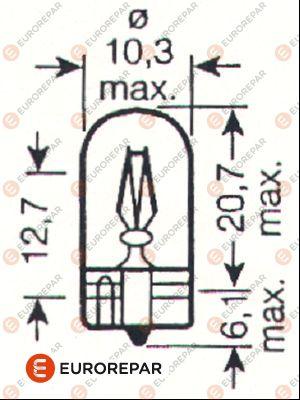 EUROREPAR 1616431580 - Ampoule, feu clignotant cwaw.fr