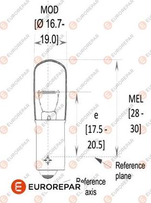 EUROREPAR 1616431080 - Ampoule, feu clignotant cwaw.fr